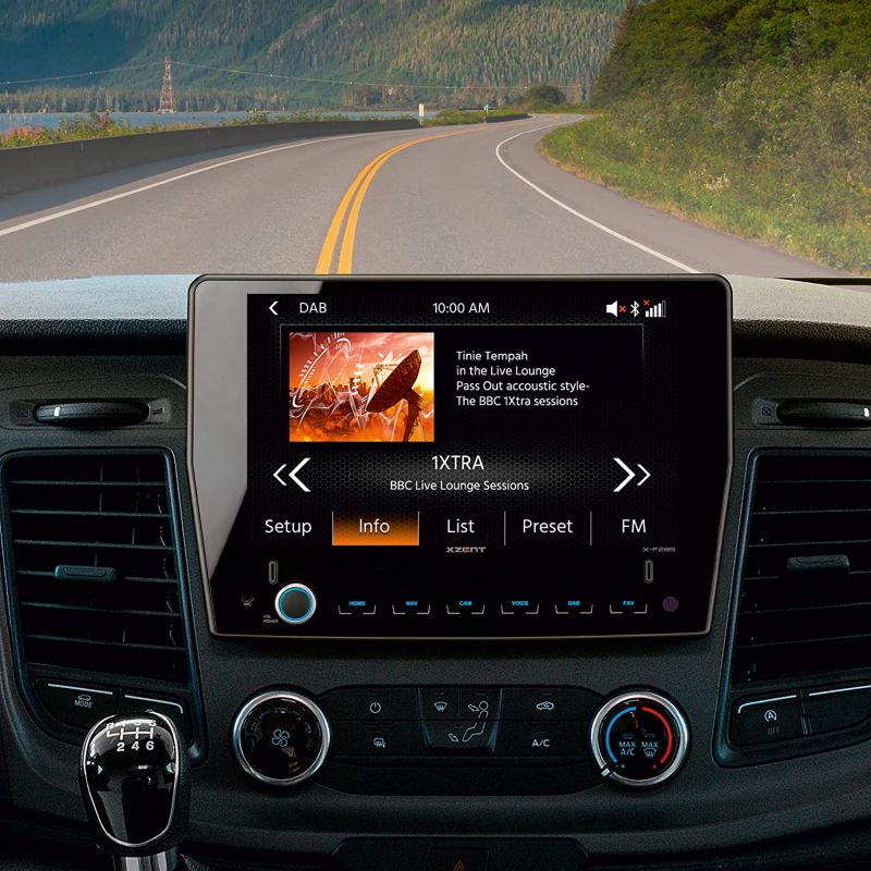 XZENT XF285 Autoradio, Navigation für Ford Transit Reisemobil